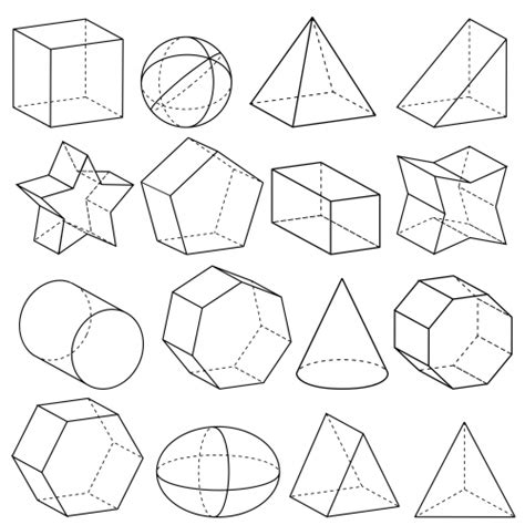 3D Shape Collection | Geometry, 3d shapes and Sorting activities