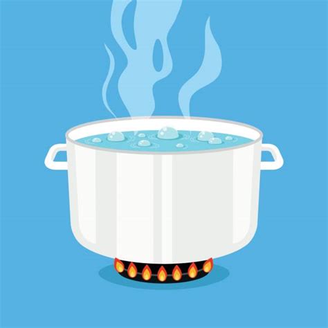 1,200+ Background Of The Boiling Water Stock Illustrations, Royalty ...