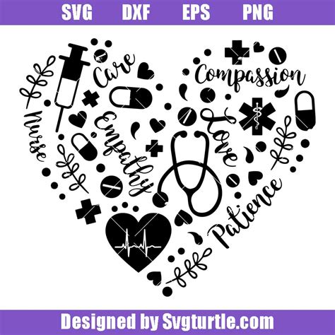 Nurse Rainbow Svg, Boho Rainbow Nurse Svg, Stethoscope Svg