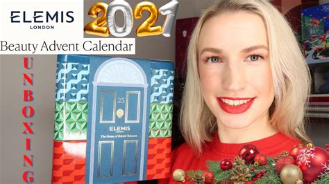 ELEMIS BEAUTY ADVENT CALENDAR 2021 UNBOXING - YouTube