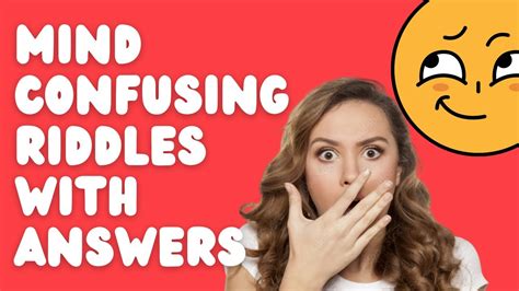 Mind Confusing Riddles with Answers|#brainteasers #problemsolving - YouTube