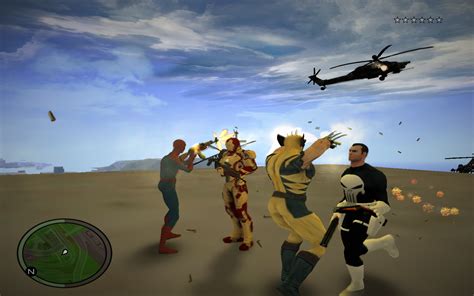 MORE SUPERHEROS image - California Megamod for Grand Theft Auto: San ...