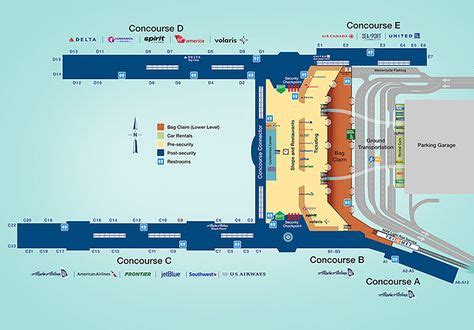 Image result for terminal map of portland international airport ...