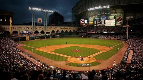 HD wallpaper: astros, houston, mlb, baseball, group of people, crowd ...