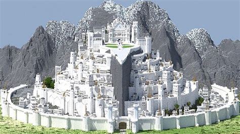 Minas Tirith Minecraft Map