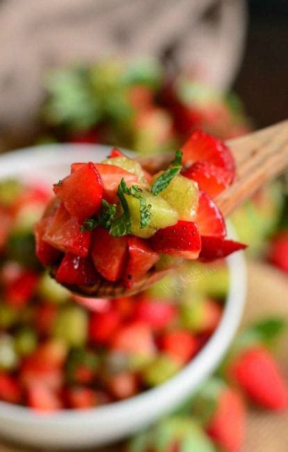 Strawberry Kiwi Fruit Salad - Will Cook For Smiles