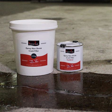 Rizistal Epoxy Resin Non Shrink Concrete Crack Filler