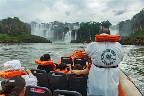 Puerto Iguazu: Iguazu Falls Boat Tour and Gran Aventura | GetYourGuide