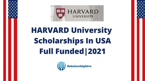 HARVARD UNIVERSITY SCHOLARSHIPS USA - Scholarshiphive