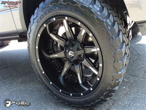 Ford F 150 Fuel Nutz D251 Matte Black & Milled 0 X 0