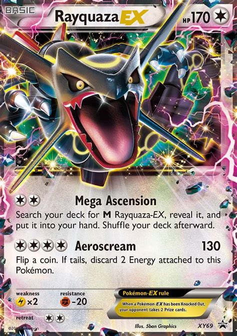 Rayquaza-EX XY69 (XY Black Star Promos 2013) Pokemon Card