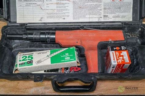 Remington Low Velocity Power Actuated Fastening Tool - Roller Auctions