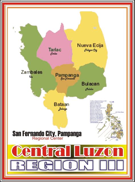 Central Luzon Region Map