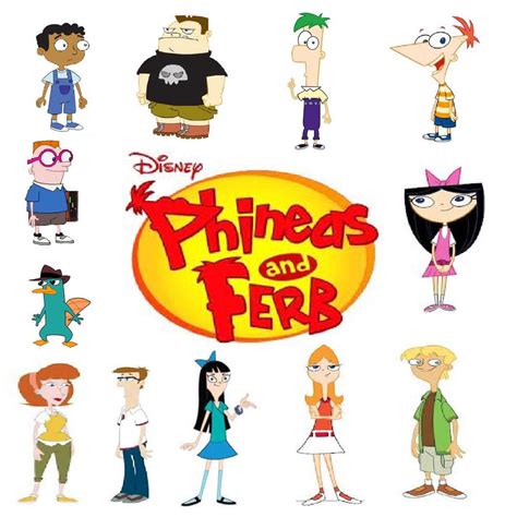 Phineas and Ferb cast by quantomkid on DeviantArt