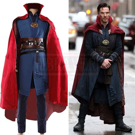 Doctor Strange Cosplay Costume Stephen Steve Vincent Strange Costume ...