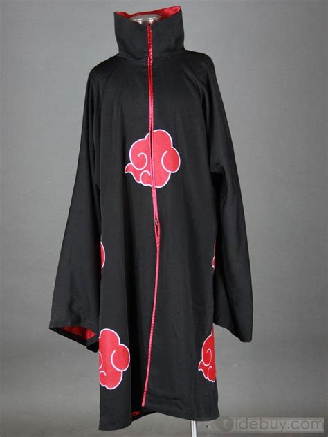 AKATSUKI Cloak 2nd Generation Sleeve Embroidery Version | Naruto ...