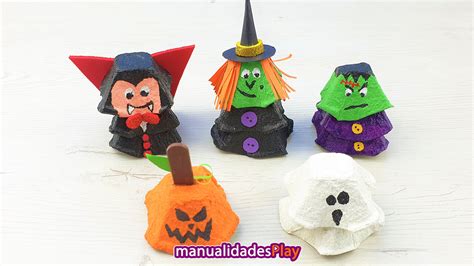 7 Ideas para Halloween con material reciclado - Manualidades Play