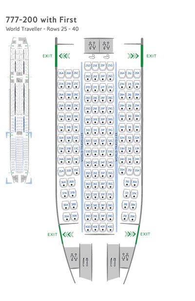 Boeing 777 200 Seat Map British Airways | Bruin Blog