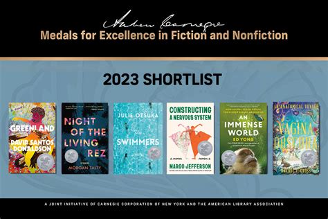 ALA Unveils 2023 Carnegie Medals Shortlist | American Libraries Magazine