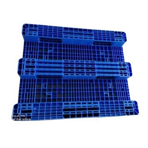 Blue Plastic Pallet, 1200X1000X150 at Rs 2400 in Baddi | ID: 2850786535291