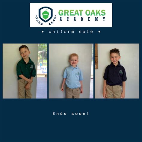 Uniforms with logos arrived! 🎉 We... - Great Oaks Academy