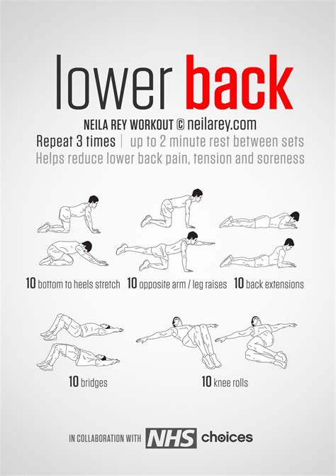 Nhs Lower Back Pain Exercises Pdf