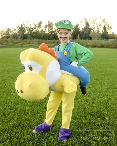 DIY Family Mario Halloween Costumes - unOriginal Mom