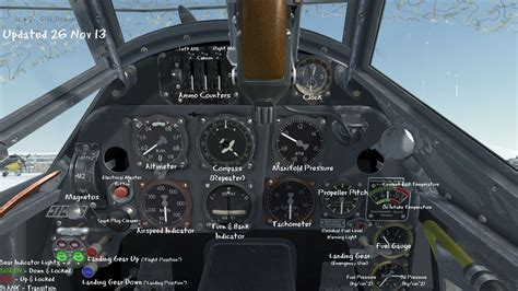 Labeled Bf 109 F-4 Cockpit - Screenshots | Cockpit, Messerschmitt bf ...