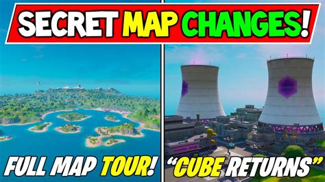 Fortnite: All NEW Chapter 2 Map Changes (Secret Map Changes)! WEEK 1 ...