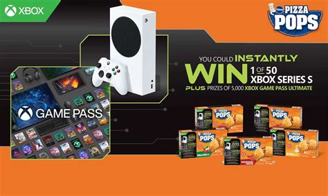 Pizza Pops Xbox Game Pass Contest: Win 1 of 50 Xbox Series S and more ...