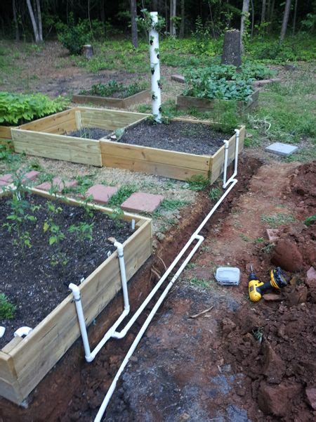 Raised Bed Garden Irrigation - Garden Design