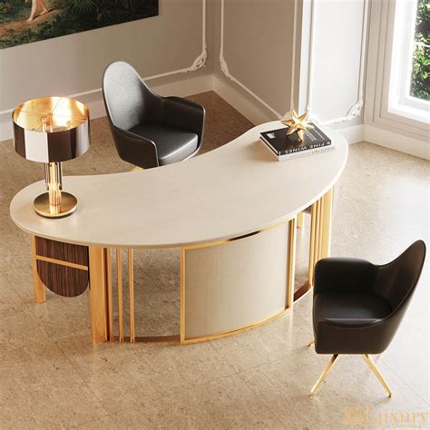 Farelli Luxury Office Desk - Luxury Furniture Company