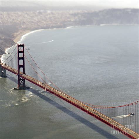 Aerial View of Golden Gate Bridge Photograph by Eddy Joaquim - Fine Art ...