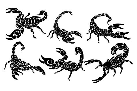 Black Scorpion Tattoo Vector by Arsa-Studio on DeviantArt