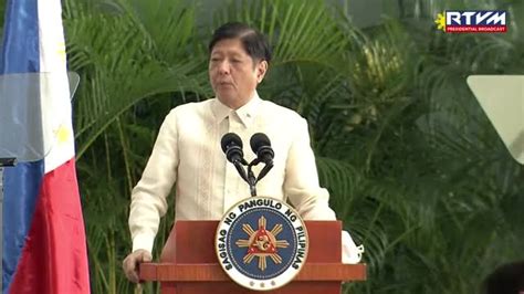 WATCH: Departure speech of President Ferdinand R. Marcos Jr. for the ...