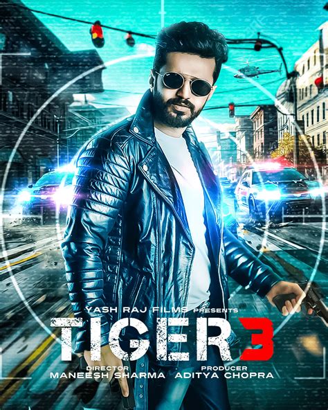 Tiger 3 Movie Poster on Behance