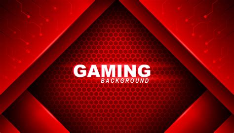 Abstract dark Red Futuristic Gaming Background,dark Red geometric ...