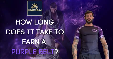 How Long Does It Take to Get a Purple Belt in BJJ (Full BJJ Belt Guide ...