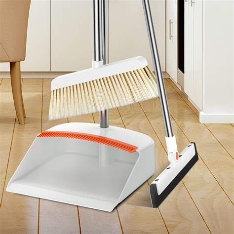 Broom and Dustpan Set - Dust Pan and Broom Set Broom with Dustpan Combo ...