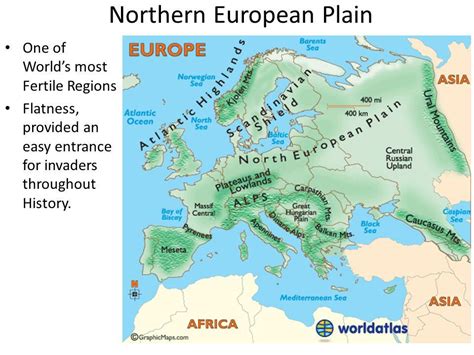 Because Eastern Europe is large, there are many different landforms ...