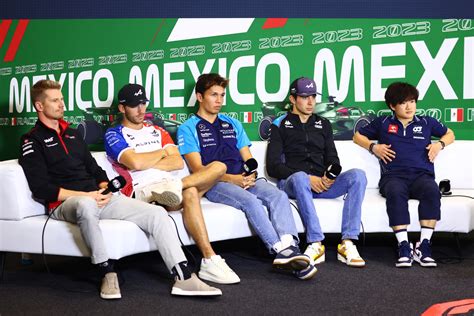 Formula 1 News: 2023 Mexico City GP Thursday Press Conference