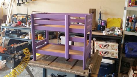 Ana White | American Girl Doll Bunk Bed - DIY Projects