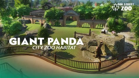 Giant Panda Zoo Habitat