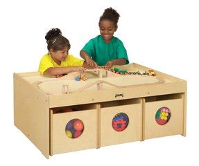 Toddler Activity Table With Storage - Foter