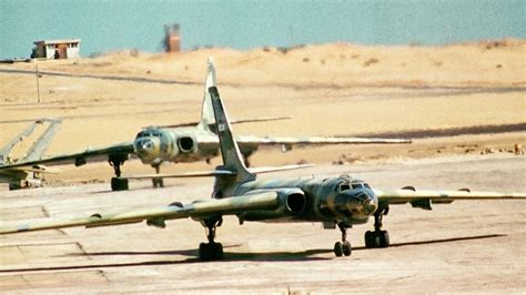 Tupolev Tu-16 Badger long range bombers of the Egyptian Air Force [2048 ...