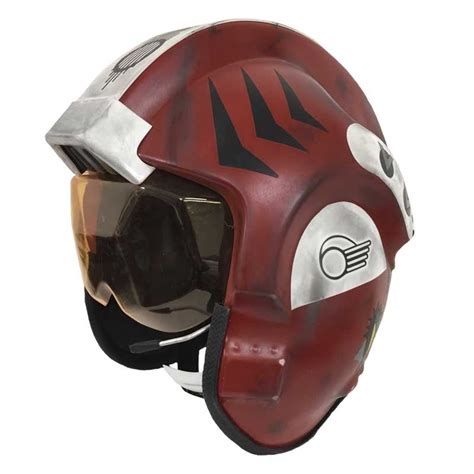 jedi-robe Sales Store: Star Wars X-Wing Pilot Helmet - Replica Red Four ...