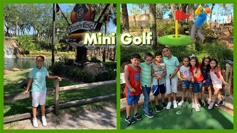 Pirates Cove Adventure Mini Golf | Orlando Florida Vlog - YouTube