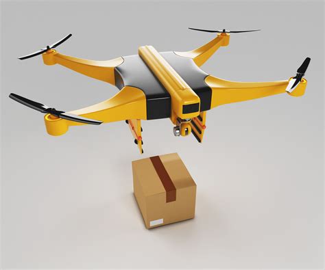 ArtStation - Package Delivery Drone 3D model | Resources