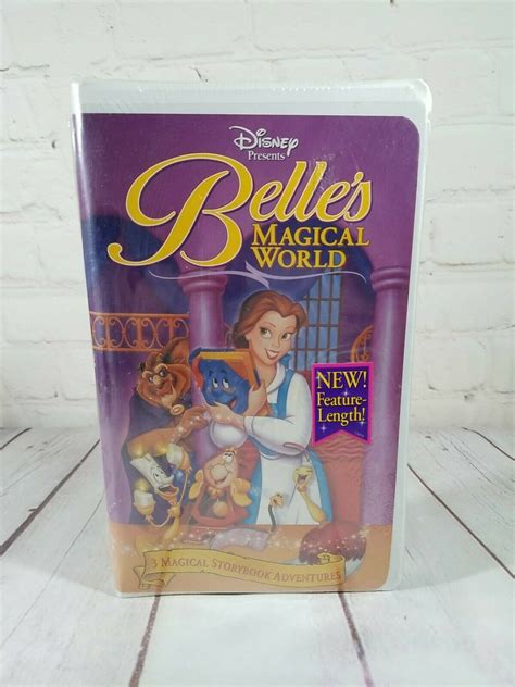 New Beauty and the Beast: Belles Magical World (VHS, 1998) 3 Magical ...