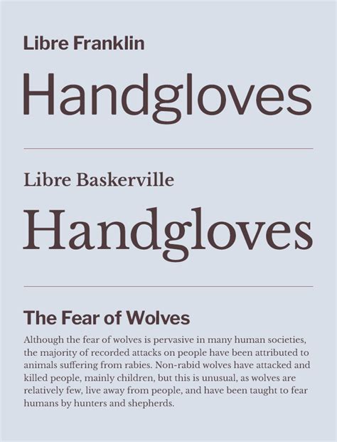 Five Fresh Headline & Body Text Pairings on Google Fonts · Typewolf